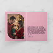 Sugar Plum Fun Retro Christmas Photos シーズンカード (内部)