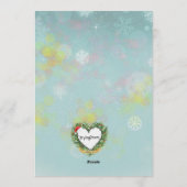 Sugar Plum is One, Nutcracker 1st birthday 招待状 (裏面)