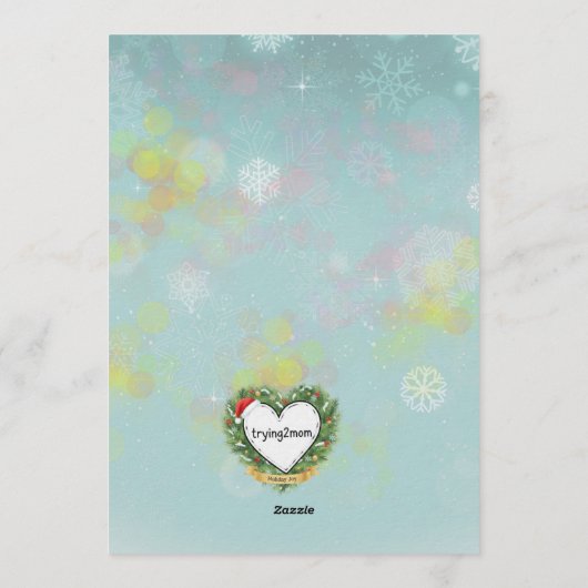 Sugar Plum is One, Nutcracker 1st birthday 招待状 (裏面)