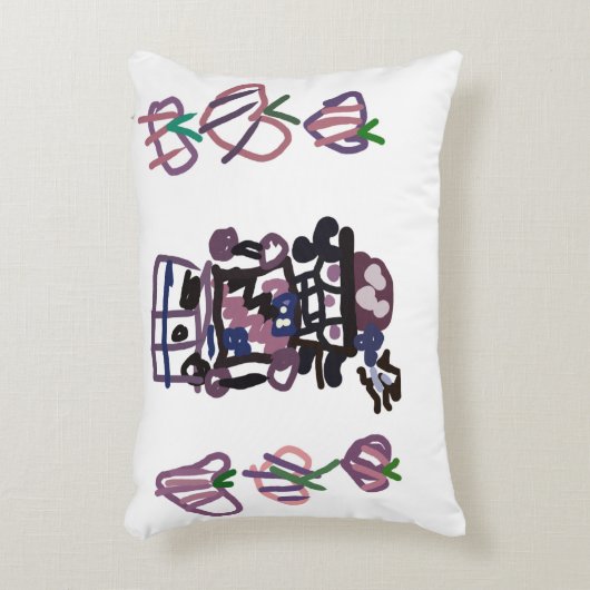 Sugar plum nutcracker アクセントクッション (正面(垂直))