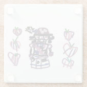 Sugar plum nutcracker ガラスコースター (裏面)