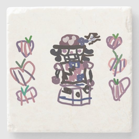 Sugar plum nutcracker ストーンコースター (正面)