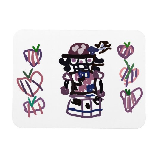 Sugar plum nutcracker マグネット (横)