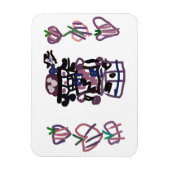 Sugar plum nutcracker マグネット (縦)