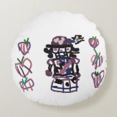 Sugar plum nutcracker ラウンドクッション (正面)