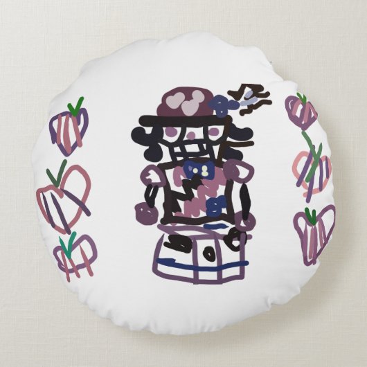 Sugar plum nutcracker ラウンドクッション (裏面)