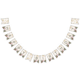 Sugar Plum Nutcracker Birthday Banner バンティングフラッグ