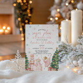 Sugar Plum Nutcracker Birthday Invite 招待状