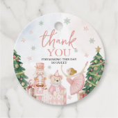Sugar Plum Nutcracker Favor Tag フェイバータグ (正面)