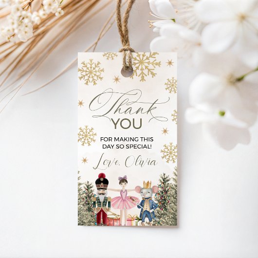 Sugar Plum Nutcracker Gift Tag ギフトタグ