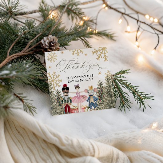 Sugar Plum Nutcracker Gift Tag フェイバータグ