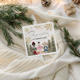 Sugar Plum Nutcracker Party Napkin スタンダードカクテルナプキン