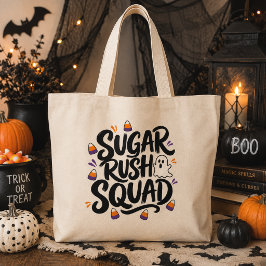 Sugar Rush Squad ハロウィン キャンディコーン ラージトートバッグ