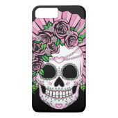 Sugar Skull女性 Case-Mate iPhoneケース (裏面)