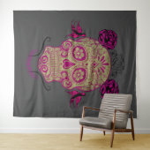 Sugar Skull 1.0 タペストリー (インサイチュ(横))