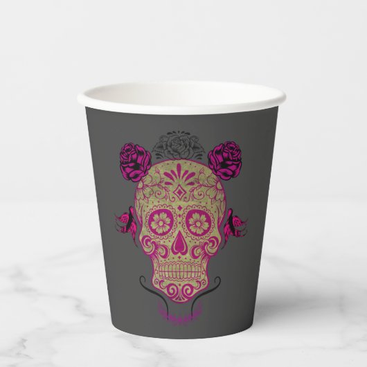 Sugar Skull 1.0 紙コップ (正面)