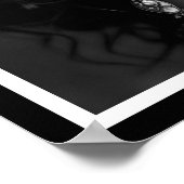 Sugar Skull Black and White  ポスター (角)