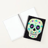 Sugar Skull Day of the Dead Notebook ノートブック (内部)