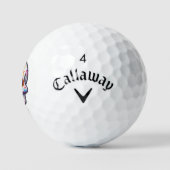 Sugar Skull Golfer Ball | Callaway Day of The Dead ゴルフボール (ロゴ)