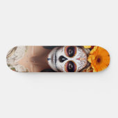Sugar Skull Lady Skateboard スケートボード (横)