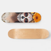 Sugar Skull Lady Skateboard スケートボード (横)