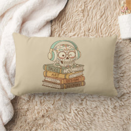 Sugar Skull Passionate About Reading ランバークッション