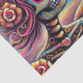 Sugar Skulls in Love Chalk Pastel Decoupage 薄葉紙 (詳細)