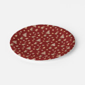 Sugar & spice Christmas! ペーパープレート (アングル)