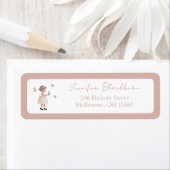 Sugar, Spice & Everything Nice address label ラベル (インサイチュ)