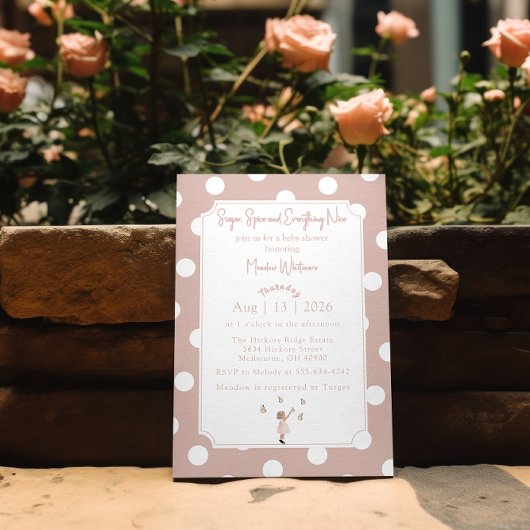 Sugar, Spice & Everything Nice - Invitation 招待状