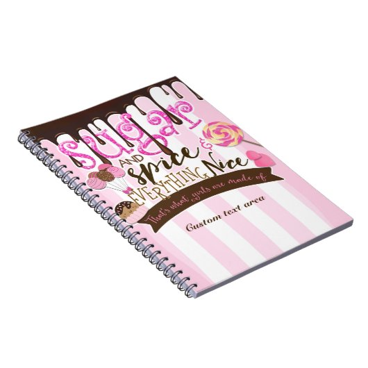 SUGAR SPICE & EVERYTHING NICE Journal Notebook ノートブック (右側)