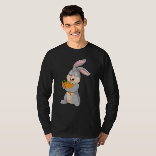 Sugar sweet Easter bunny Easter Tシャツ (正面フル)