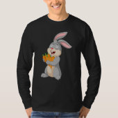 Sugar sweet Easter bunny Easter Tシャツ (正面)
