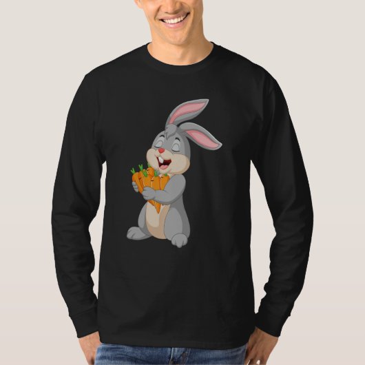 Sugar sweet Easter bunny Easter Tシャツ (正面)