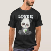 Sugar Sweet Panda   Tシャツ (正面)