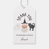 SUGARBOOハロウィーンベビーシャワーメッセージカード ギフトタグ (裏面)