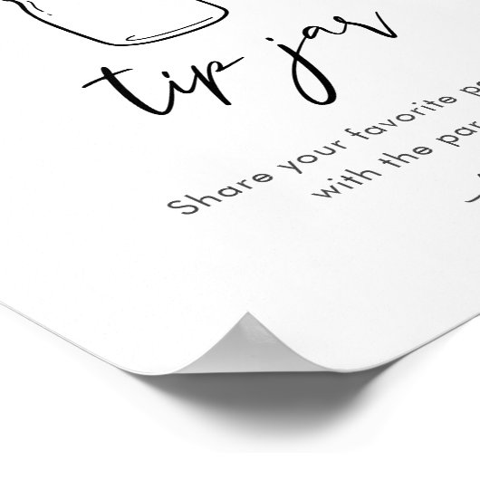 SUGARBOOハロウィーン子育てヒントjarサイン ポスター (角)