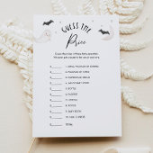 SUGARBOO価格ベビーシャワーゲームカードを推測 招待状