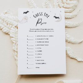 SUGARBOO価格ベビーシャワーゲームカードを推測 招待状