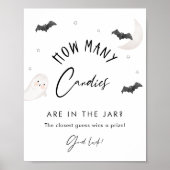 SUGARBOO How many Candies in Jar Baby Shower Game ポスター (正面)