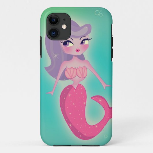 Sugarbratのiphone 5の場合による人魚 Case-Mate iPhoneケース (裏面)