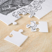 Sugarbushヴァーモントのイラストレーションのパズル ジグソーパズル (側面)