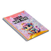 Sugarfluff Queen Spiral Photo Notebook ノートブック (右側)