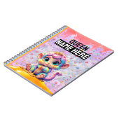 Sugarfluff Queen Spiral Photo Notebook ノートブック (左側)