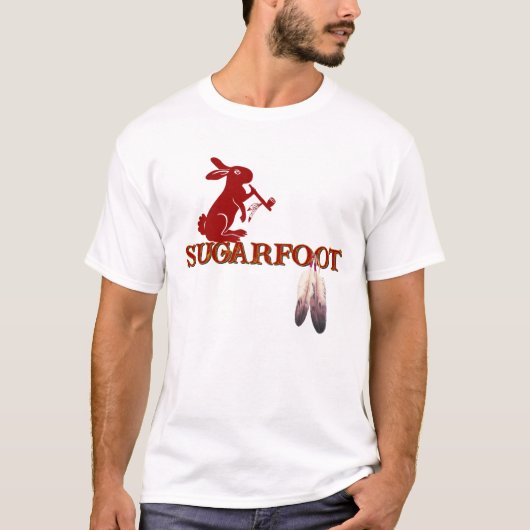 Sugarfoot red clay tee tシャツ (正面)