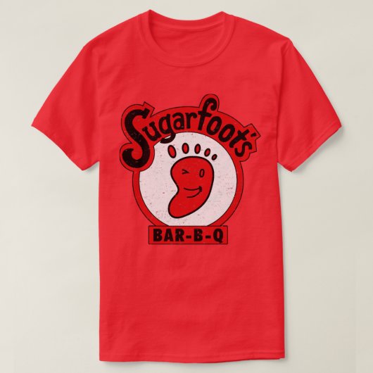 SugarFoots BBQ Tシャツ (デザイン正面)