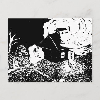 Sugarhouse at Nightはがき ポストカード