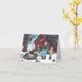 Sugaring Season Greeting Card カード (黄色い花)