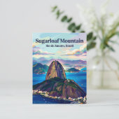 Sugarloaf Mountain Brazil ポストカード (スタンド正面)