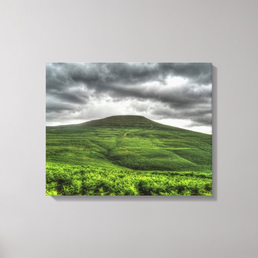 Sugarloaf mountain in Wales Canvas Print キャンバスプリント (正面)